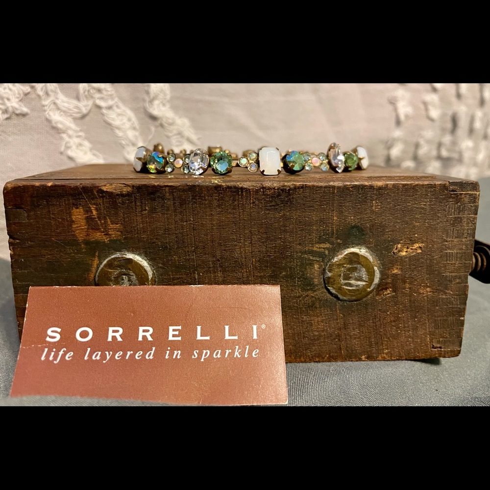 Sorrelli green tennis bracelet